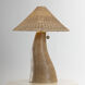 Seyla 29 inch 15.00 watt Patina Brass/Ceramic Ancient Terracotta Table Lamp Portable Light